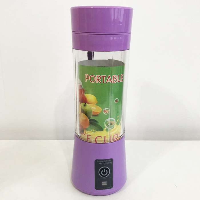 Блендер Smart Juice Cup Fruits USB. Колір фіолетовий