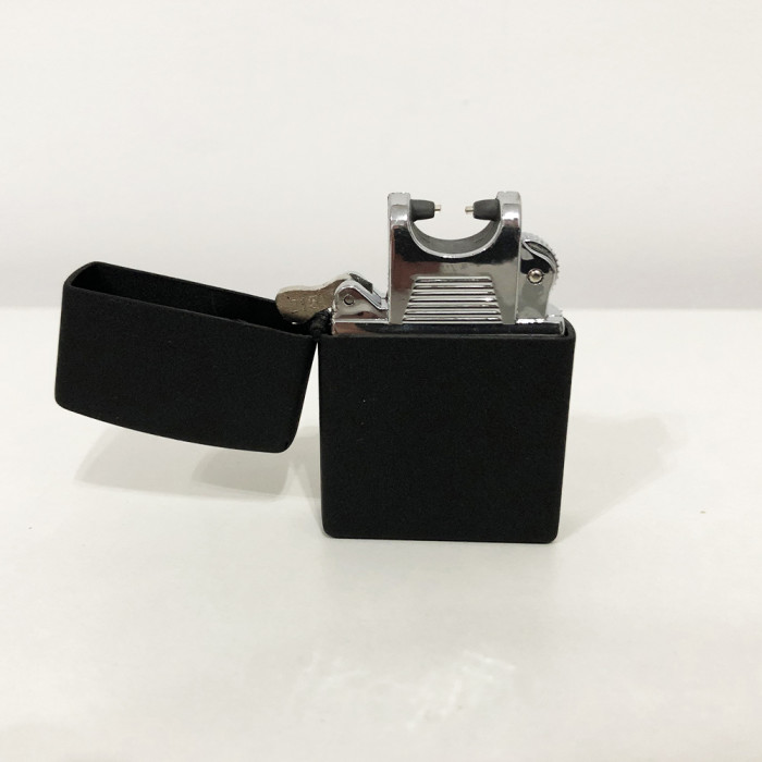Запальничка імпульсна NB USB-215, Запальничка акумуляторна подарункова, USB запальничка. Колір: чорний