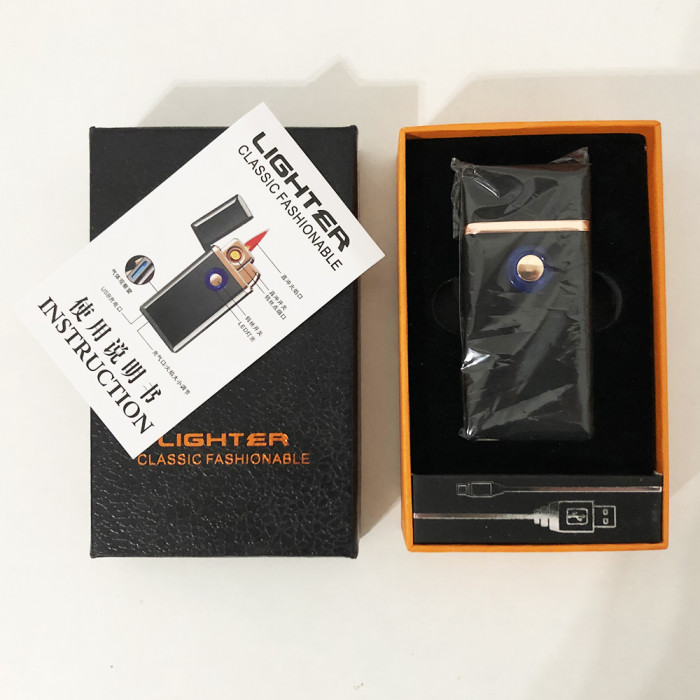 Запальничка спіральна USB TH-705 2IN1 Газ + USB, акумуляторна спіральна запальничка