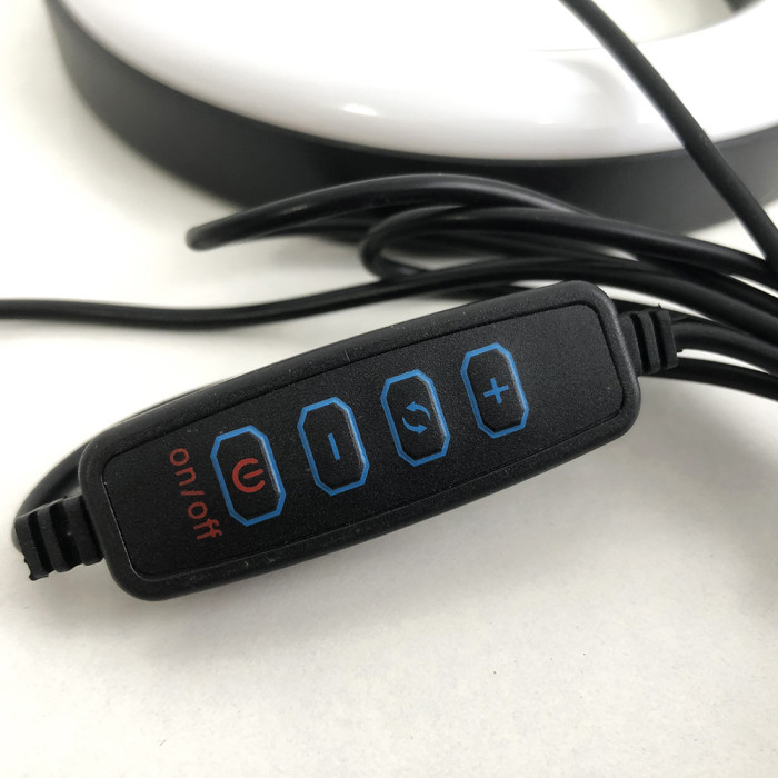 Кільцева лампа 16 см (USB, 5Вт, 3200-5500К)