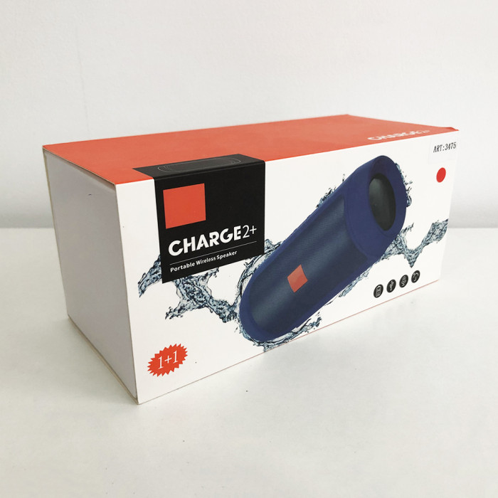 Колонка JBL CHARGE2 + J2 (аналог) Колір: червоний