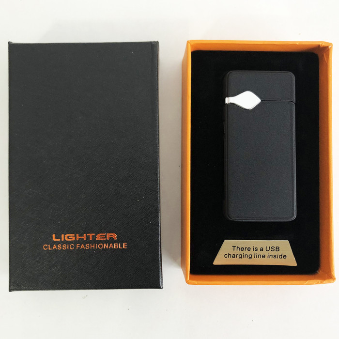 Електроімпульсна запальничка USB 315, акумуляторна запальничка подарункова, Вітрозахисна запальничка