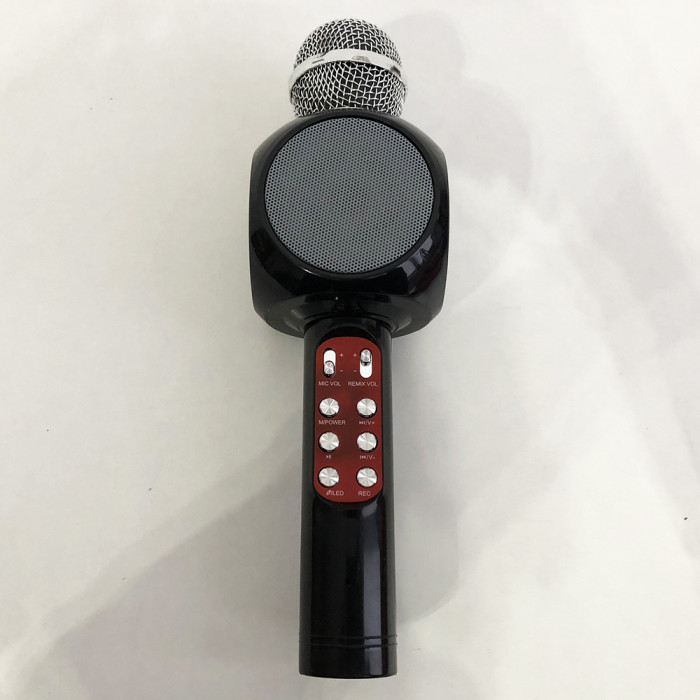 Безпровідний мікрофон караоке bluetooth WSTER WS-1816. Колір чорний