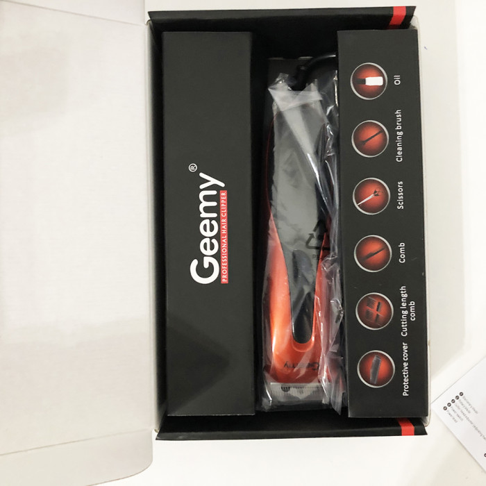 Машинка для стрижки GEMEI GM-1012, машинка для стрижки волосся домашня, Машинка для стрижки провідна