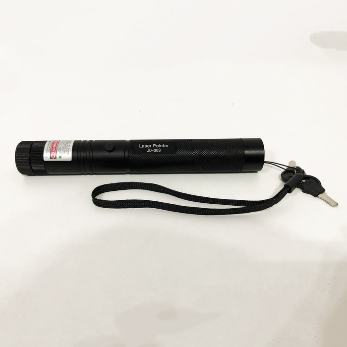 Лазерна указка Green Laser Pointer JD-303, Лазери із зеленим променем лазера, Лазерна указка брелок