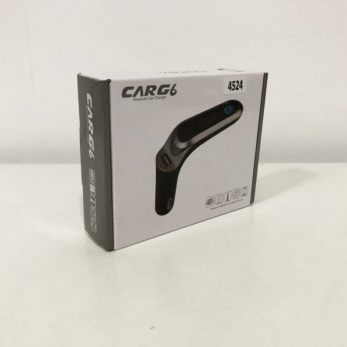 FM модулятор CAR G6 Bluetooth USB AUX MicroSD трансмітер, FM модулятор для автомобіля. Колір: золотий