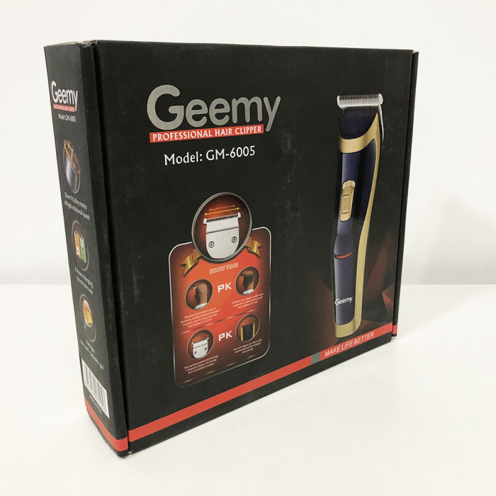 Машинка для стрижки Gemei GM-6005, Багатофункціональна акумуляторна машинка для стрижки