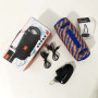 Колонка JBL XERTMT2 Mini (аналог). Колір: синьо-помаранчевий