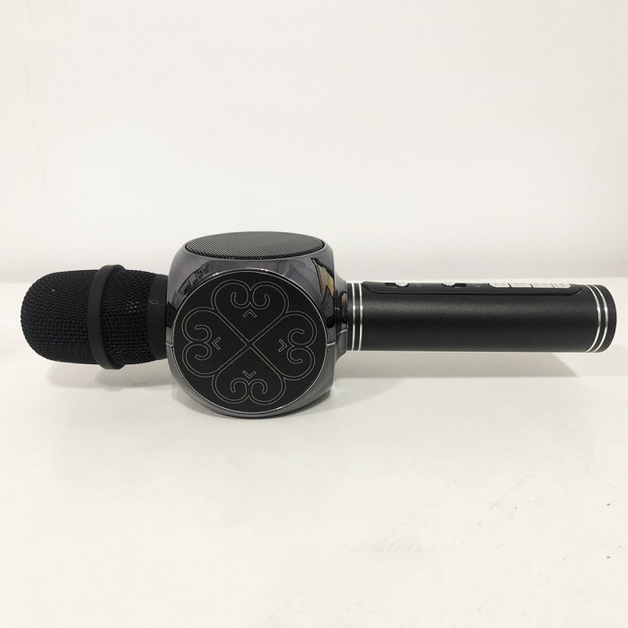 Бездротовий Bluetooth Мікрофон для Караоке Мікрофон DM Karaoke Y 63 + BT. Колір чорний