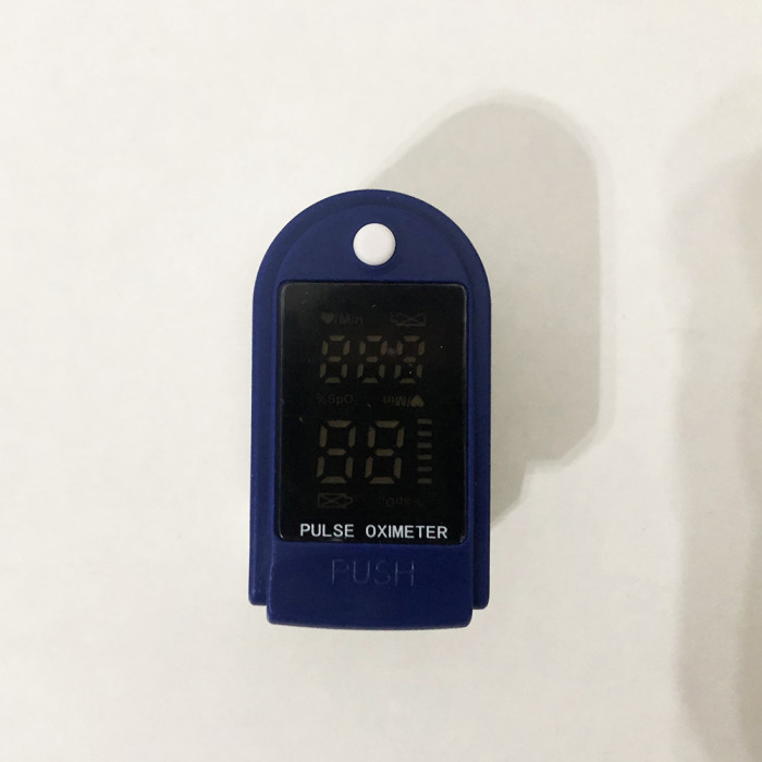 Пульсоксиметр Fingertip pulse oximeter LK87, Пульсоксиметр для вимірювання пульсу та сатурації портативний