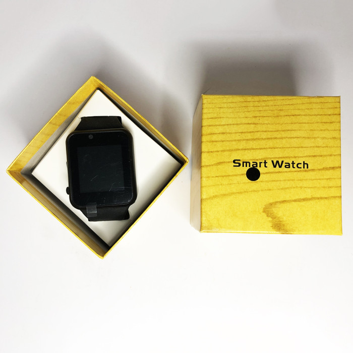 Смарт-годинник Smart Watch A1 розумний електронний зі слотом під sim-карту + карту пам'яті micro-sd. Колір: чорний
