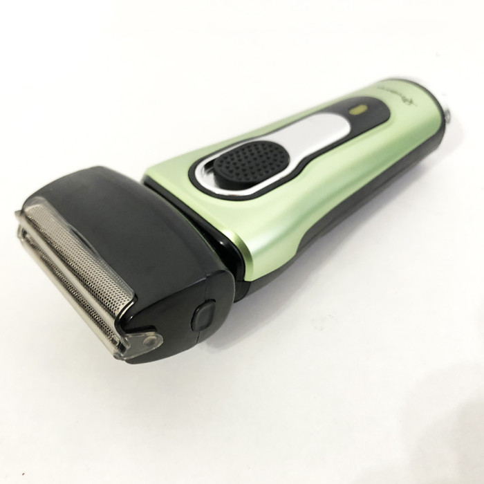 Електробритва бритва GEMEI GM-7110. Колір зелений