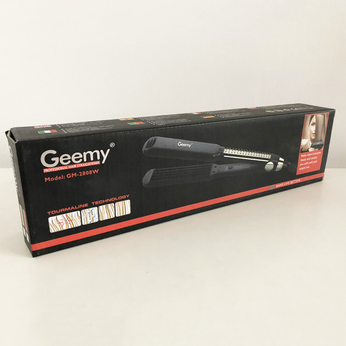 Щипці GEMEI GM-2808W. Колір: платиновий