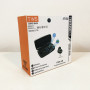 Bluetooth стерео навушники бездротові з боксом для зарядки Air J16 TWS Original. Колір чорний