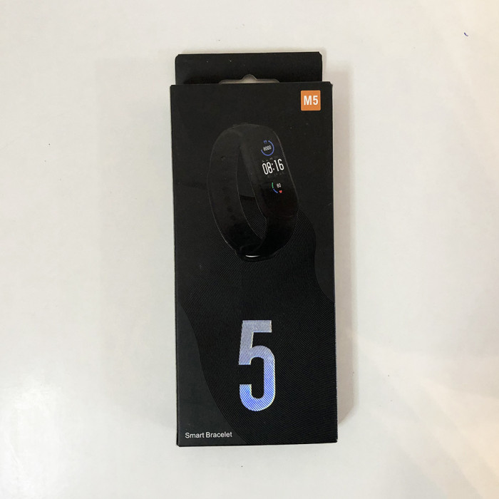 Фітнес браслет Smart Watch M5 Band Classic Black смарт годинник-трекер. Колір синій