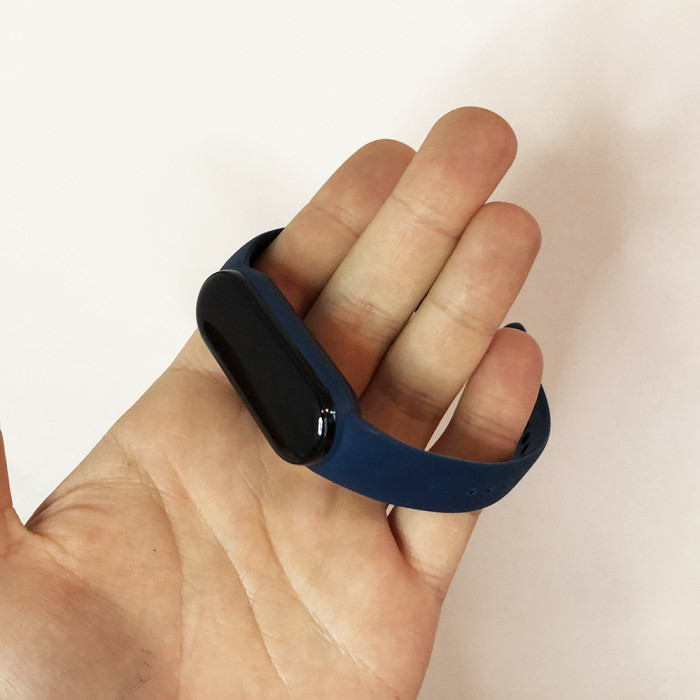 Фітнес браслет Smart Watch M5 Band Classic Black смарт годинник-трекер. Колір синій