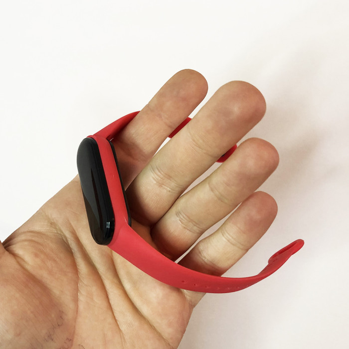 Фітнес браслет Smart Watch M5 Band Classic Black смарт годинник-трекер. Колір червоний