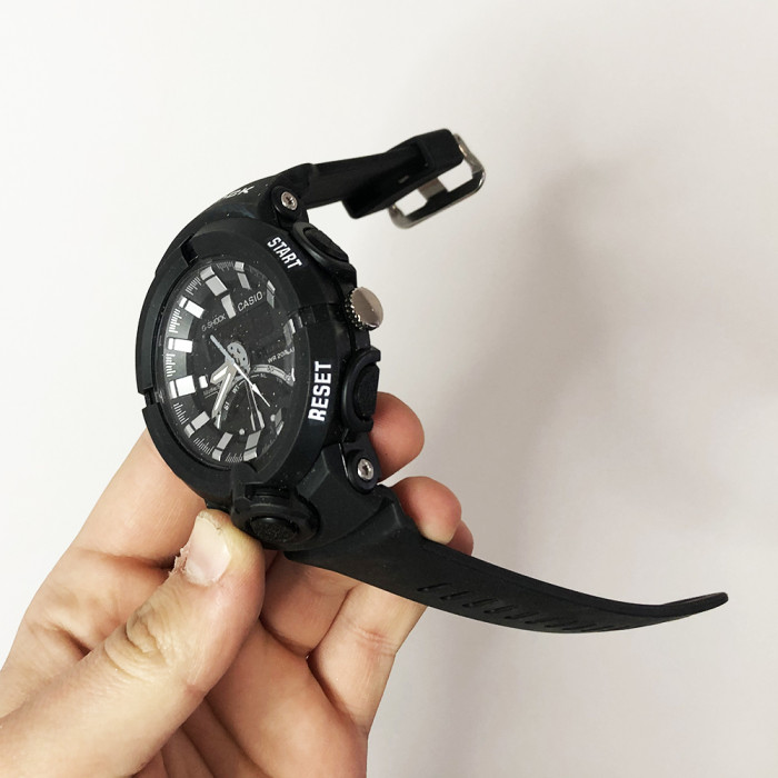 Годинник наручний G-SHOCK GA-500. Колір: чорний з білим