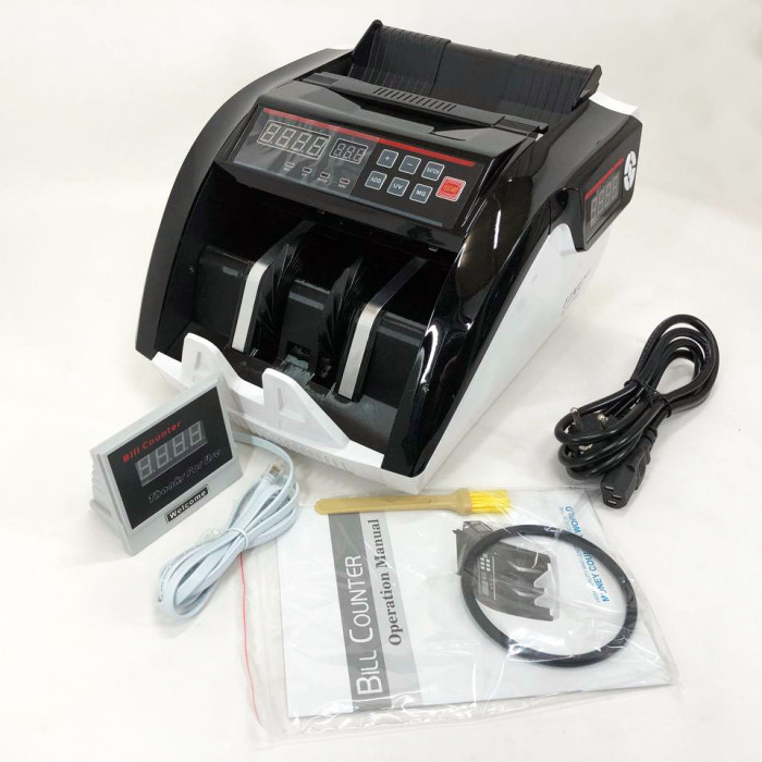 Рахунка для грошей Bill Counter UV MG 5800 детектор валют + Зовнішній дисплей, лічильник банкнот