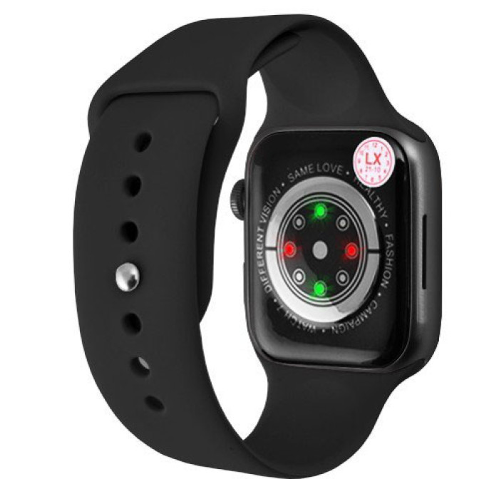 Розумний смарт годинник Smart Watch Z37 голосовий виклик, температура тіла, пульсометр, тонометр. Колір: чорний