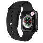 Розумний смарт годинник Smart Watch Z37 голосовий виклик, температура тіла, пульсометр, тонометр. Колір: чорний