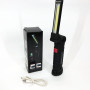 Світлодіодний ліхтар кемпінг W52 SMD + COB, червоний + білий, магніт, гачок, кемпінговий складний ліхтар