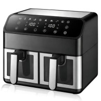 Аерогриль з подвійним кошиком Domotec MS-3226 4800 Вт 13л з регулюванням температури