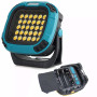 Прожектор ліхтар для кемпінгу W893-1-30COB(White+Yellow)+5SMD(Red) Power bank