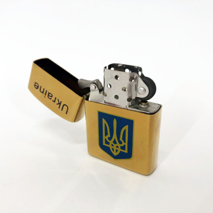Запальничка бензинова в подарунковій коробці 4930, запальничка на день народження у подарунковому футлярі