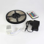 Світлодіодна стрічка SMD 5050 RGB LED 2 м IP65 з пультом та блоком живлення USB, 2м, Стрічка світлодіодна 5050