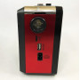 Радіоприймач GOLON RX-9100 USB+SD Радіо з ліхтарем, Ретро радіо, FM передавач. Колір: червоний