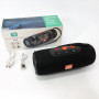 Портативна Bluetooth колонка TG341 зі шнурком, акумуляторна переносна колонка. Колір: чорний