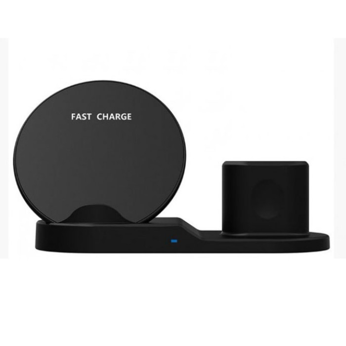 Док-станція зарядна станція Wireless fast charger 3 в 1