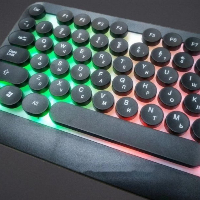 Комплект провідна клавіатура та мишка з LED підсвічуванням UKC HK-3970