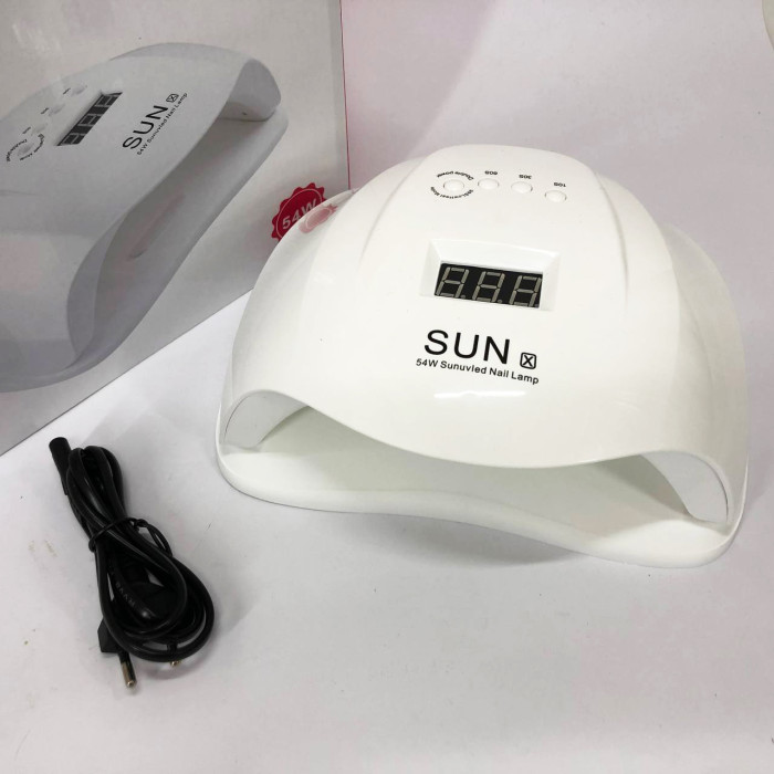 Професійна сушарка Sun X Beauty nail 54w FD 160A для нігтів, лампа для гель-лаку, Лампа майстра манікюру