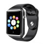 Смарт-годинник Smart Watch A1 розумний електронний зі слотом під sim-карту + карту пам'яті micro-sd. Колір: чорний