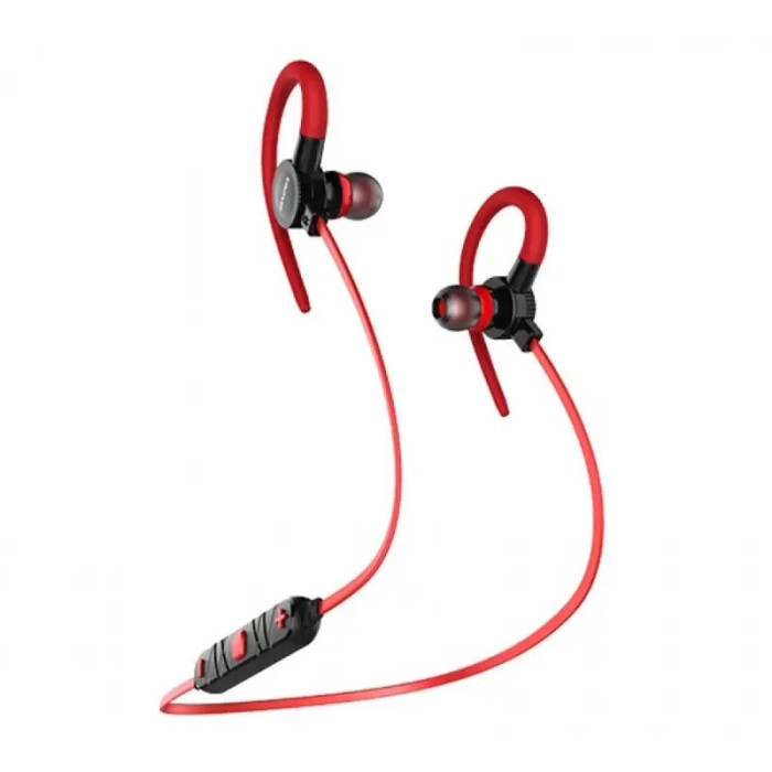 Бездротові навушники Bluetooth Awei A620BL з магнітами. Колір: червоний