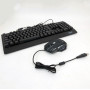Клавіатура+мишка UKC з LED підсвічуванням від USB M-710, клавіатура ігрова з підсвічуванням та мишкою