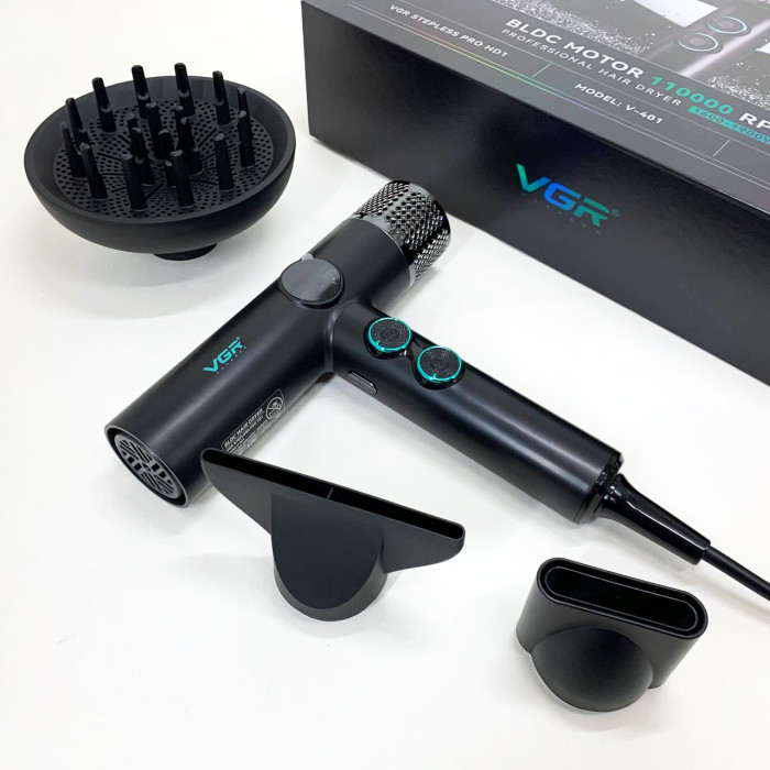 Фен професійний VGR V-401 BLACK