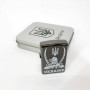 Дугова електроімпульсна запальничка USB Україна (металева коробка) HL-449. Колір: чорний