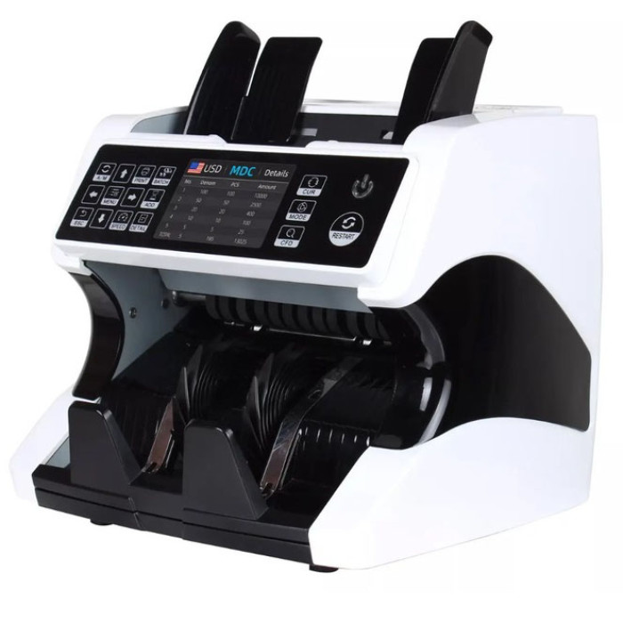 Лічильник банкнот Bill Counter AL-920 з визначенням номіналу та детекторами UV/MG/IR