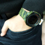 Годинник наручний чоловічий SKMEI 1841CMGN ARMY GREEN CAMO, водонепроникний чоловічий годинник. Колір: зелений