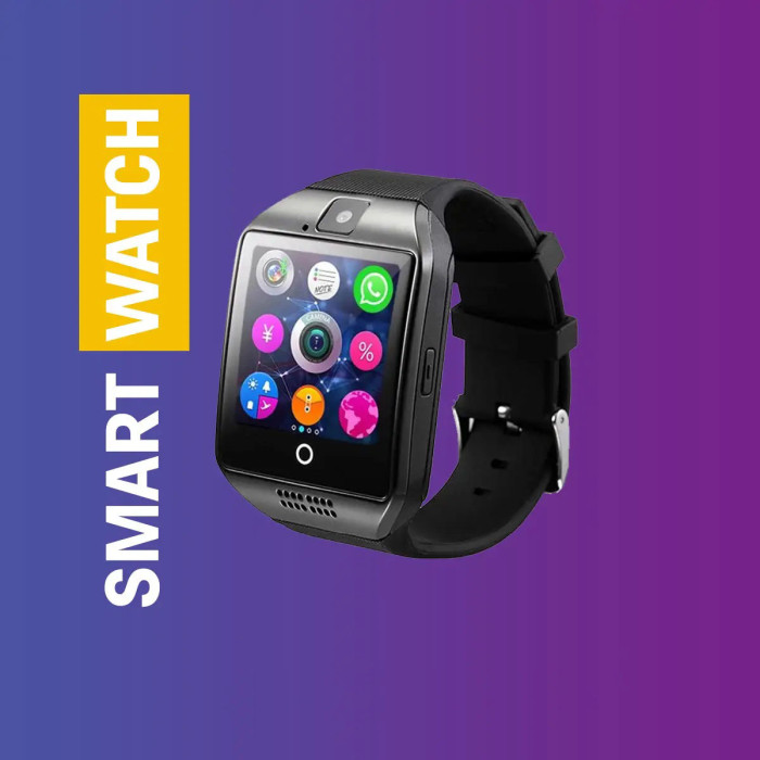 Смарт-годинник Smart Watch Q18. Колір: чорний