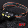 Ліхтар налобний акумуляторний KX-215-LED-2COB, світлодіодний налобний ліхтар для нічних прогулянок
