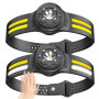 Ліхтар налобний T134-XPE-4COB (white+yellow+red) Motion Sensor, налобний ліхтарик із usb зарядкою