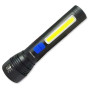 Ліхтар ручний акумуляторний CB-C12-P50-COB, Ручний ліхтарик LED, Водонепроникний ліхтар