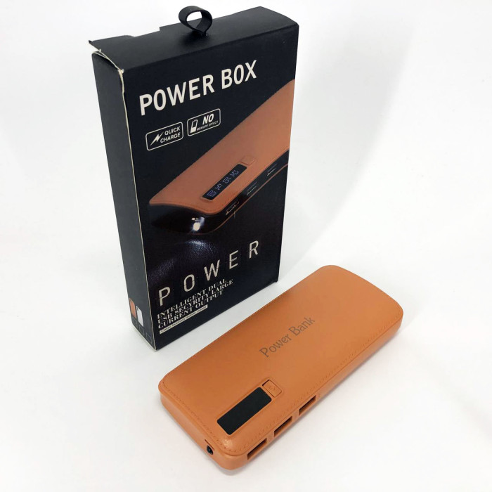 Портативний зарядний пристрій Павербанк 50000 mAh 3хUSB Power Bank Smart Tech. Колір: бежевий