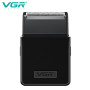 Електробритва VGR V-376 BLACK шейвер, Бюджетна машинка для стрижки бороди, Бездротова електробритва