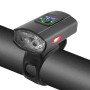 Велоліхтар 2285-2XPE Ultra Light Aluminium вбудований акумулятор, індикація заряду, Waterproof