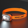 Ліхтар налобний G08-2XPG(white+yellow)+LED(red), Налобний ліхтар для автолюбителів, Led ліхтар налобний